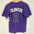 エムエルビー MLB ナンバリングプリント クルーネック ショートスリーブTシャツ メンズ import:M