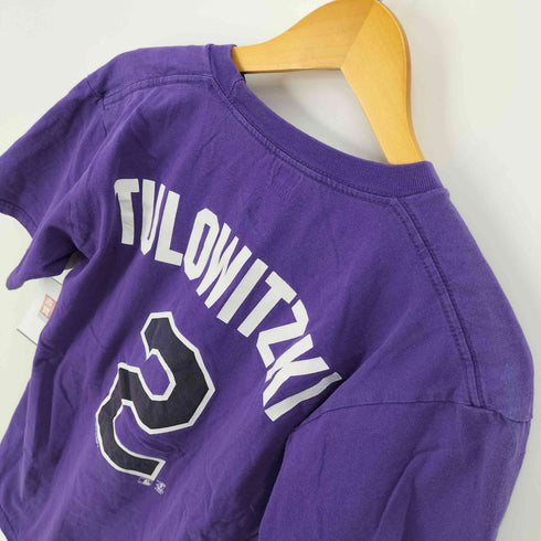 エムエルビー MLB ナンバリングプリント クルーネック ショートスリーブTシャツ メンズ import:M