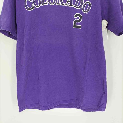 エムエルビー MLB ナンバリングプリント クルーネック ショートスリーブTシャツ メンズ import:M