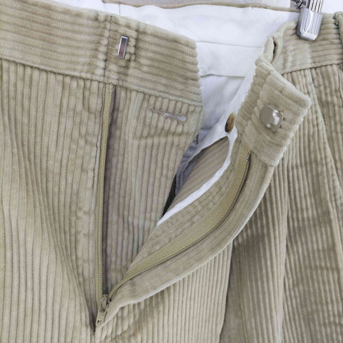 ランズエンド LANDS END 2タック ワイド コーデュロイパンツ メンズ 32