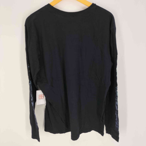 スペースオペラ グラフィック プリント L/S クルーネック Tシャツ メンズ import:XL