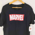 マーベル MARVEL 00S ロゴプリント ショートスリーブ クルーネックTシャツ メンズ import:XL