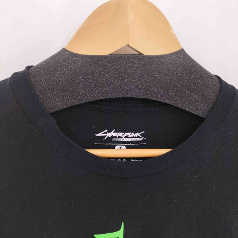 プリントクルーネックTシャツ メンズ S