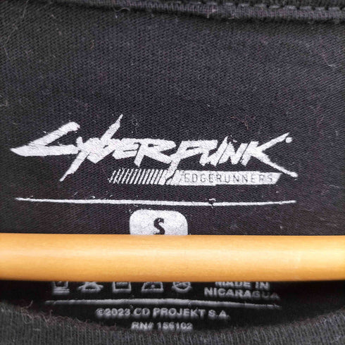 プリントクルーネックTシャツ メンズ S