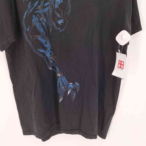 マーベル MARVEL 00S メキシコ製 ムービーキャラクター ロゴプリント ショートスリーブ クルーネックTシャツ メンズ import:XL