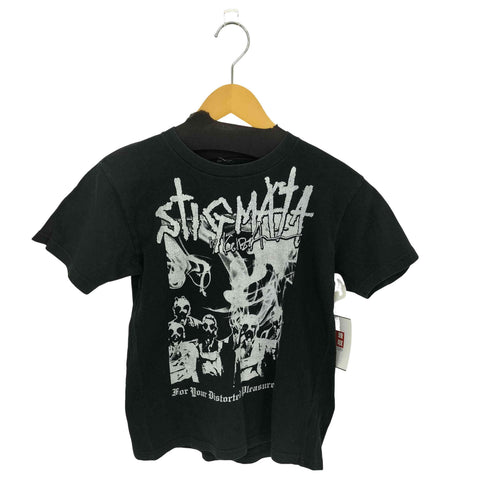 プリントクルーネックTシャツ レディース