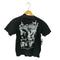 プリントクルーネックTシャツ レディース