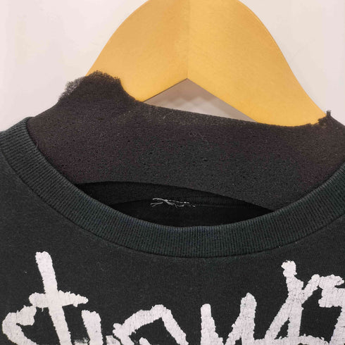 プリントクルーネックTシャツ レディース