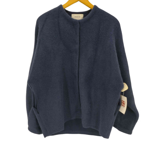 フレイアイディー FRAY I.D 23AW ダブルフェイス ラクーン カーディガン レディース ONE SIZE