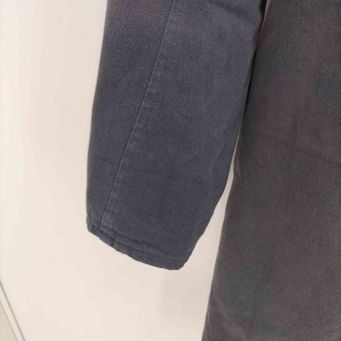 ヤーモ yarmo コットンサテンワークコート メンズ