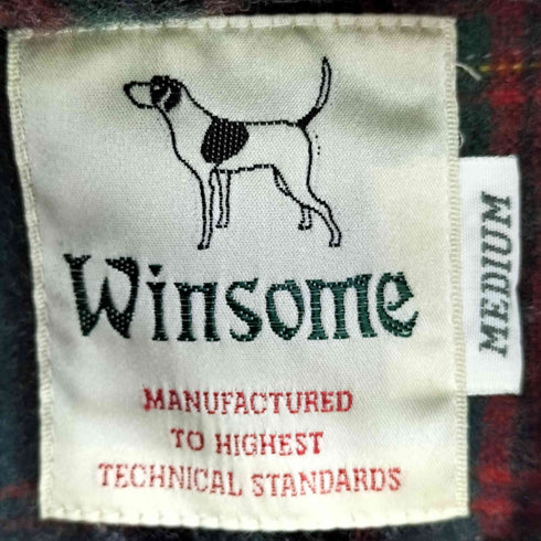 フメイ winsome 両フラップ ウールチェックシャツ メンズ JPN:M