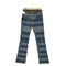ヒステリックグラマー HYSTERIC GLAMOUR 00S KINKY JEANS ツギハギウミヘビ加工フレアデニムパンツ レディース JPN:S