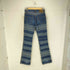 ヒステリックグラマー HYSTERIC GLAMOUR 00S KINKY JEANS ツギハギウミヘビ加工フレアデニムパンツ レディース JPN:S