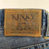 ヒステリックグラマー HYSTERIC GLAMOUR 00S KINKY JEANS ツギハギウミヘビ加工フレアデニムパンツ レディース JPN:S