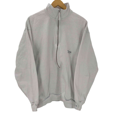 カウラム CAHLUMN Heavy Weight Jersey 3/4-Zip Cadet Collar Shirt ヘビーウェイト ジャージー ハーフジップ スウェット メンズ JPN:M