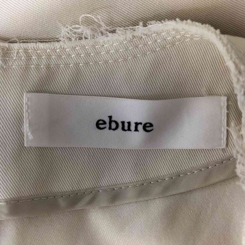 エブール ebure 25SS コットンチノクロス コンビネゾン レディース 38