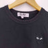 プレイコムデギャルソン PLAY COMME des GARCONS ブラック ハートワッペン Tシャツ レディース JPN:L
