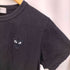 プレイコムデギャルソン PLAY COMME des GARCONS ブラック ハートワッペン Tシャツ レディース JPN:L
