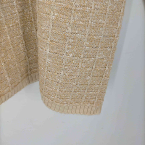マジェスティックレゴン MAJESTIC LEGON ツイード ニット カーデ & ワンピセット レディース M