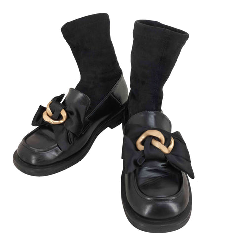 JOSINY ソックスリボンローファー レディース JPN:24