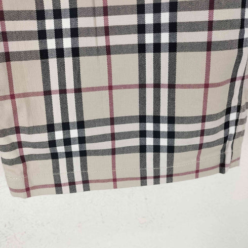 バーバリーブルーレーベル BURBERRY BLUE LABEL ノバチェックセミフレアパンツ レディース JPN:36
