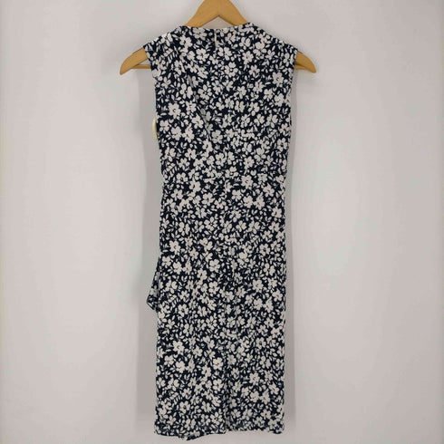 ローレンラルフローレン LAUREN RALPH LAUREN 緑タグ Cream Floral Ruched Stretch Sheath Dress フローラル ストレッチ ワンピース レディース 0