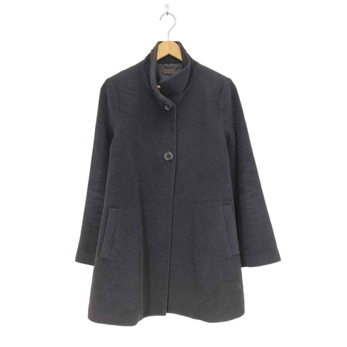 PROFILE BLACK LABEL STYLE アンゴラ混スタンドカラーコート レディース 40