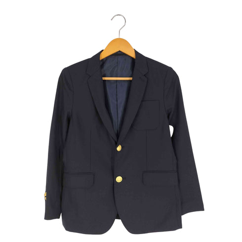 BLUE CROSS 金ボタン 紺ブレザー レディース JPN:M