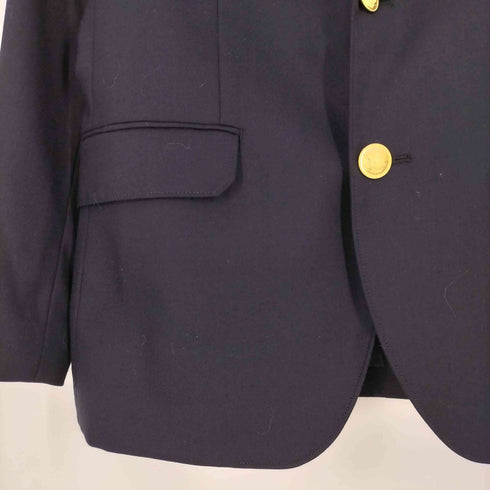 BLUE CROSS 金ボタン 紺ブレザー レディース JPN:M