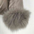 カーラ Cara fox fur フォックスファー付ダウンジャケット レディース LL