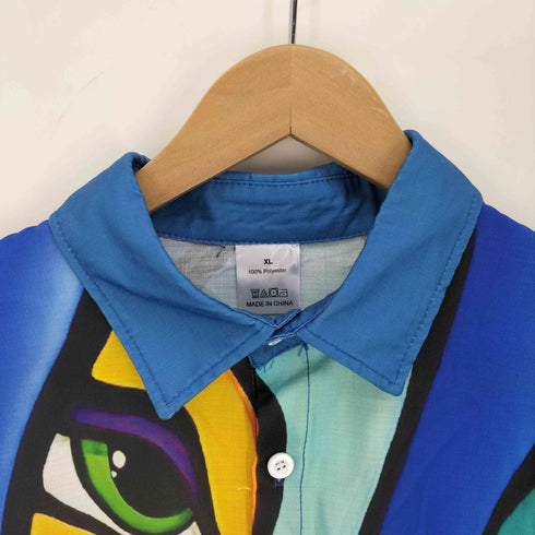 抽象画 デザインシャツ メンズ JPN:XL