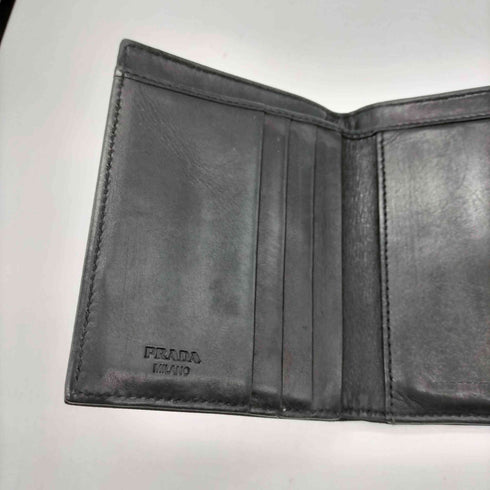 プラダ PRADA イタリア製 ナイロン 3つ折り 財布 ウォレット メンズ