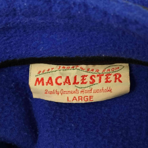 MACALESTER 柄切替フリースプルオーバー メンズ JPN:L