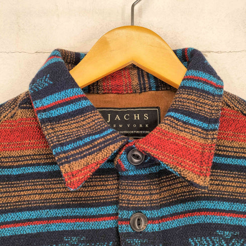 JACHS NEWYORK ネイティブ柄シャツジャケット メンズ JPN:S