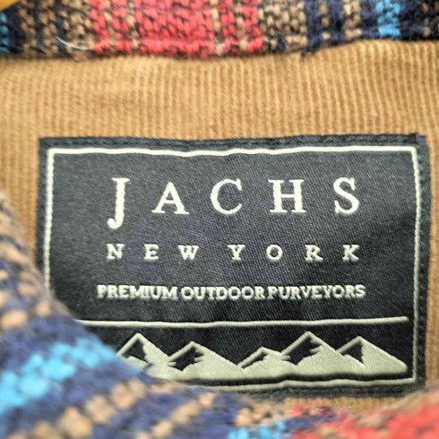 JACHS NEWYORK ネイティブ柄シャツジャケット メンズ JPN:S