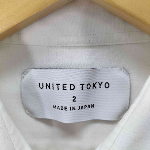 ユナイテッドトウキョウ UNITED TOKYO コットンダブルフェイスシャツ メンズ JPN:2