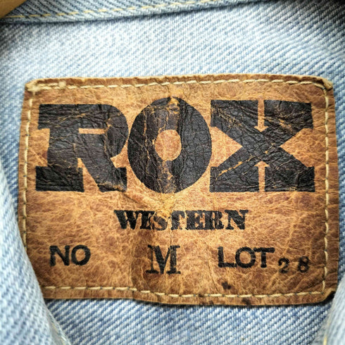 ROX western デニムトラッカージャケット レディース JPN:M