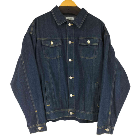 ロッキーモンロー Rocky Monroe ダークブルー オーバーサイズ デニムジャケット メンズ JPN:L