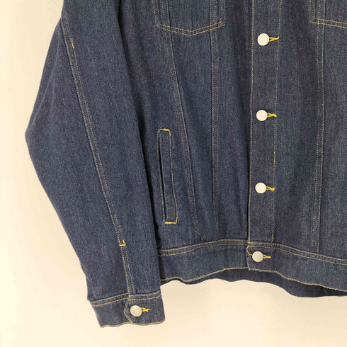 ロッキーモンロー Rocky Monroe ダークブルー オーバーサイズ デニムジャケット メンズ JPN:L