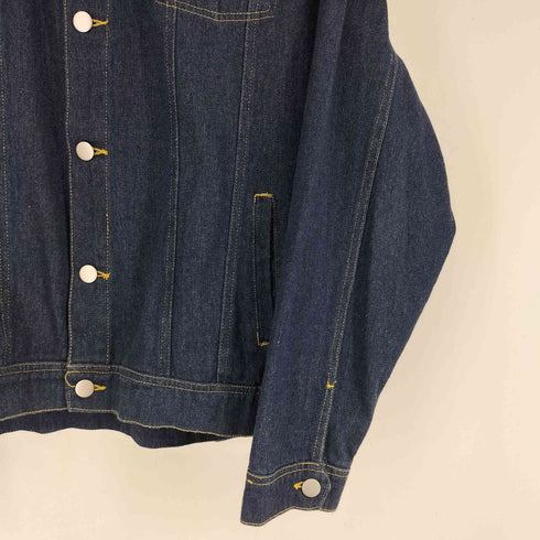 ロッキーモンロー Rocky Monroe ダークブルー オーバーサイズ デニムジャケット メンズ JPN:L