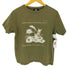 WACHI FIELD わちふぃーるど ねこ プリント クルーネック S/S Tシャツ レディース import:L