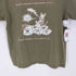 WACHI FIELD わちふぃーるど ねこ プリント クルーネック S/S Tシャツ レディース import:L