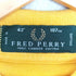 フレッドペリー FRED PERRY ロゴ刺繍 鹿の子 コットン 半袖ポロシャツ メンズ US:42