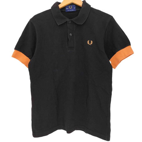 フレッドペリー FRED PERRY ロゴ刺繍 鹿の子 コットン 半袖ポロシャツ メンズ US:40