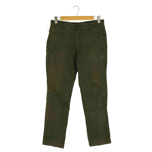 エンポリオアルマーニイーエーセブン EMPORIO ARMANI EA7 ロゴプリント テーパード チノパンツ メンズ import:S