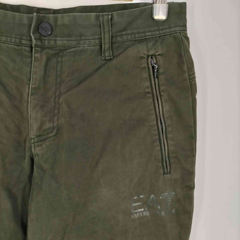 エンポリオアルマーニイーエーセブン EMPORIO ARMANI EA7 ロゴプリント テーパード チノパンツ メンズ import:S