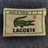 ラコステ LACOSTE フランス製 スモールワニ刺繍 ウールカーディガン メンズ