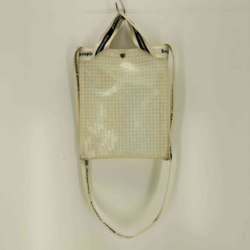 ビューティフルピープル beautiful people plaid vinyl logo tape sacoche bag メンズ