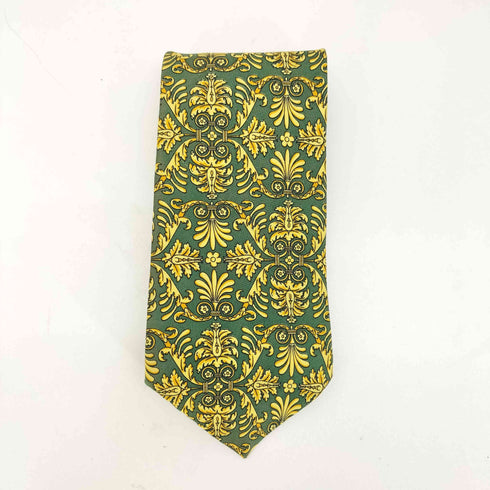 ジャンニヴェルサーチ GIANNI VERSACE 総柄シルクネクタイ メンズ