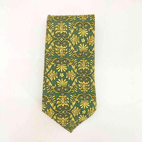 ジャンニヴェルサーチ GIANNI VERSACE 総柄シルクネクタイ メンズ